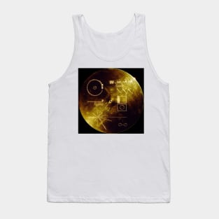 Voyager spacecraft plaque (R262/0086) Tank Top